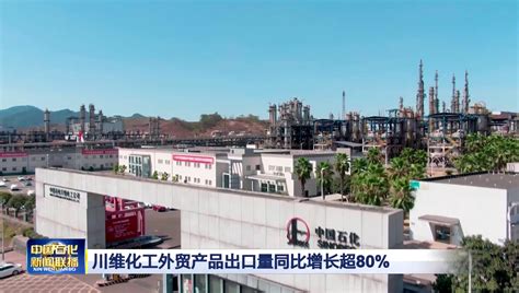 川维化工上半年外贸收入逆势创新高_中国石化网络视频