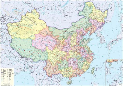中国地图政区版大图_中国地图查询