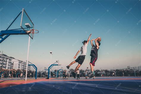 校园篮球生活高清摄影大图-千库网