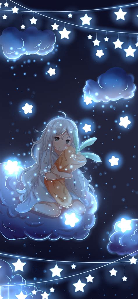 头像温柔夜空图片女生