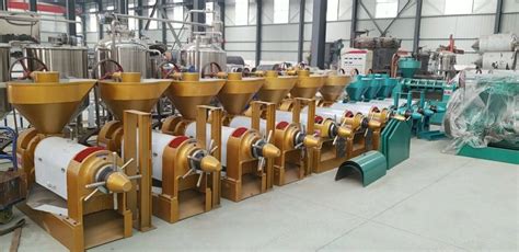 榨油机生产线_河南中瑞粮油机械设备厂家