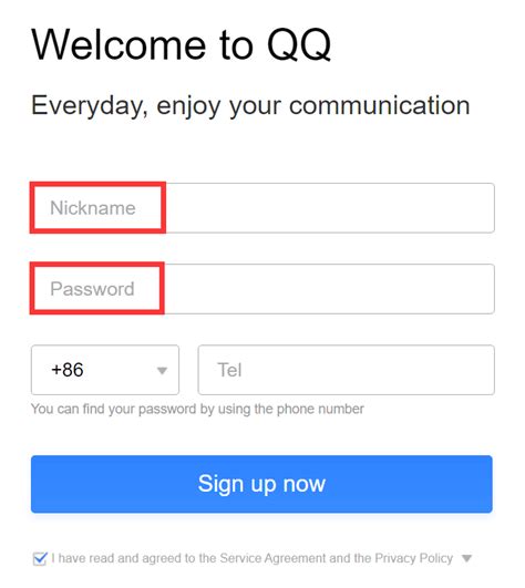 Create a QQ international account - step by step guide - ViceClicks