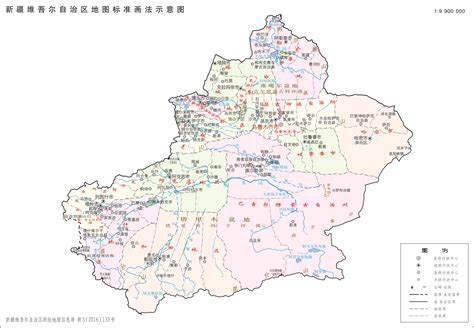 新疆旅游详细-矢量地图CDR素材免费下载_红动中国