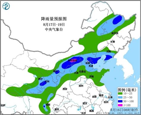 北方雨水来消暑！降雨波及10余省份 这些地方需警惕暴雨致灾-天气新闻-中国天气网