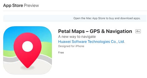华为花瓣地图Petal Maps上架苹果App Store_凤凰网
