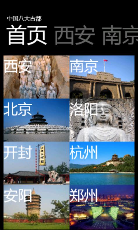 中国四大古城哪个最好，中国八大文明古城