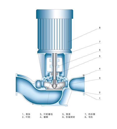 立式管道泵型号泵体结构大全和安装方法_永嘉龙洋泵阀有限公司