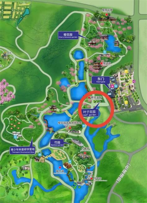青秀山地图图片