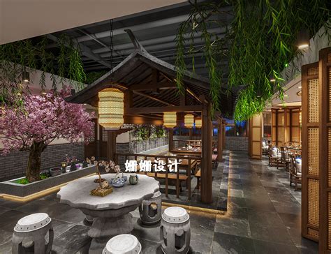 深圳颂·江南宴餐厅设计 - 设计之家