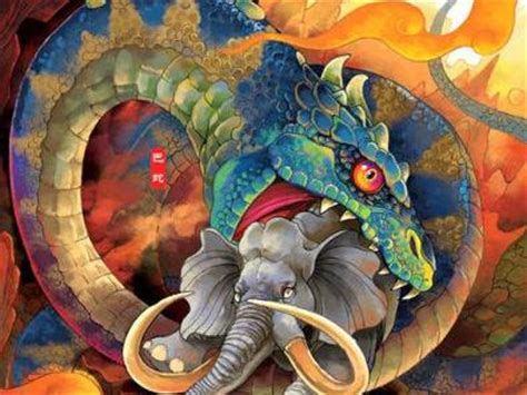 中国古代上古六神兽，各个青面獠牙，威力无穷
