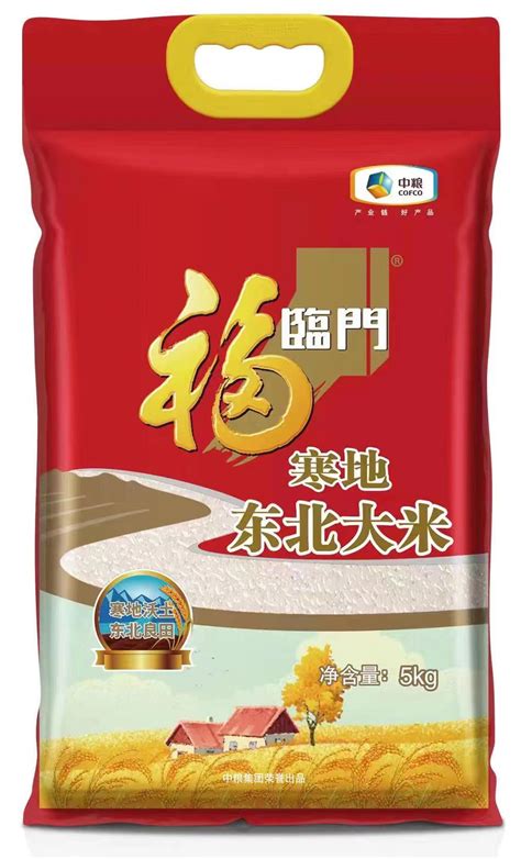 福临门 特选东北大米粳米中粮出品 大米 5kg圆米新米批发10斤-阿里巴巴
