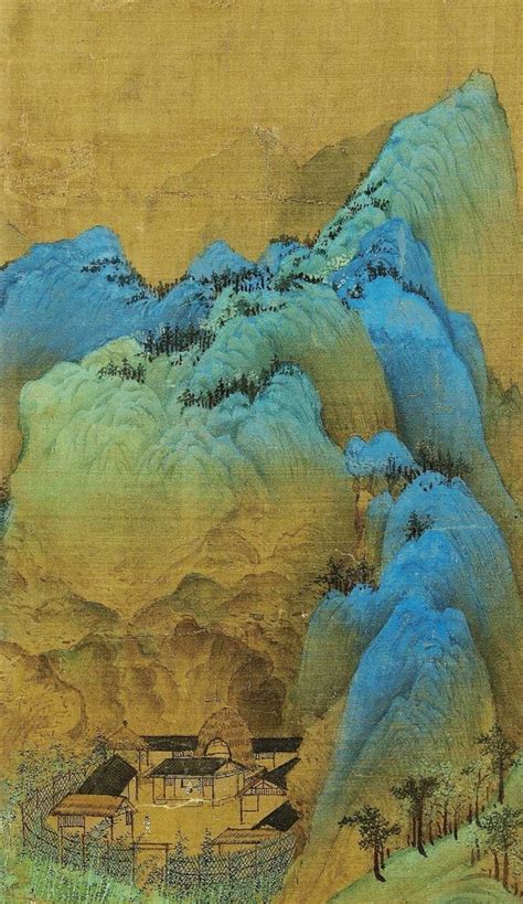 王希孟千里江山图图片