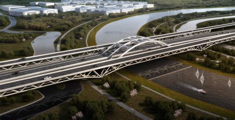 鄞州大道快速路跨奉化江大桥今日开建