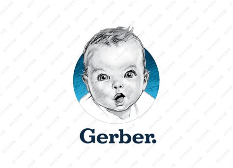 嘉宝(Gerber)logo矢量标志素材下载 - 设计无忧网