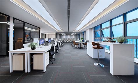 西安投资公司办公室装修设计图|空间|室内设计|西安办公室装修 - 原创作品 - 站酷 (ZCOOL)
