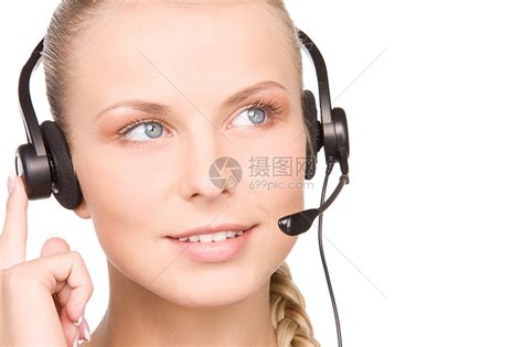 帮助热线操作员女性助手服务女孩求助接待员耳机服务台快乐高清图片下载-正版图片321373765-摄图网