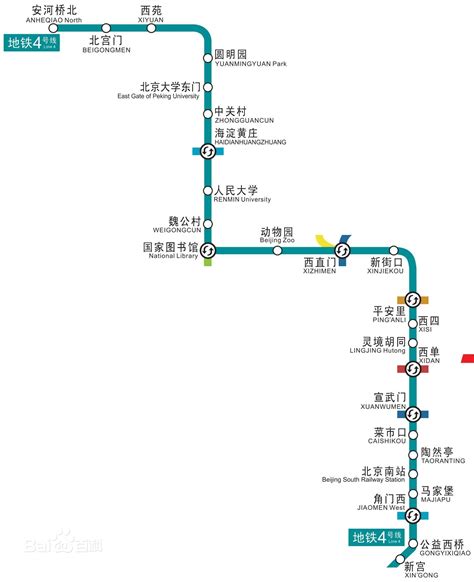 北京地铁四号线图册_360百科
