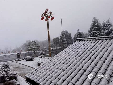 湖南石门县迎来降雪 万物银装素裹-天气图集-中国天气网