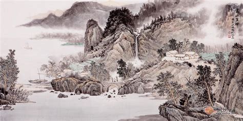 山水画的高雅名字,风景画取名,山水画起名_大山谷图库