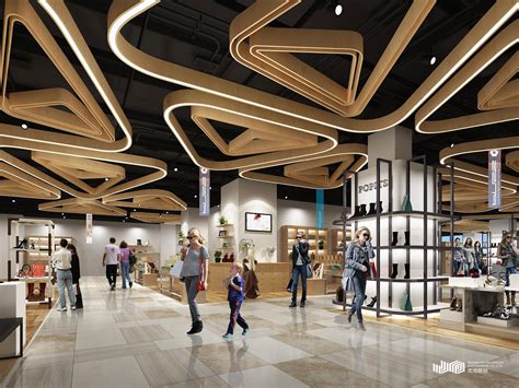 利川珑澄·汇项目商业综合体空间设计（2018） - 武汉优地联创设计工程有限公司