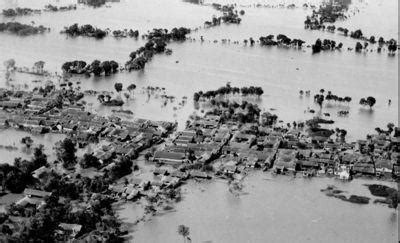 这是历史上最惨烈的洪灾, 导致三百多万中国人命丧黄泉
