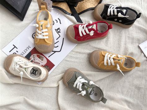 厂家直销亲子帆布鞋儿童男女童宝宝系带休闲小板鞋幼儿园童鞋正品-阿里巴巴