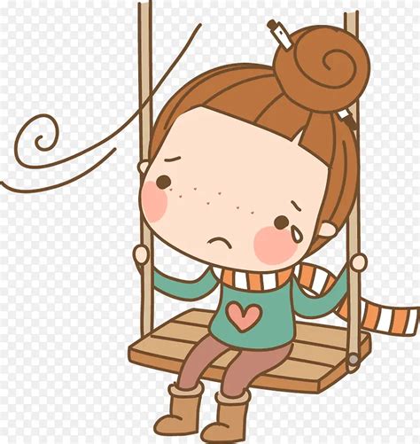 在哭泣的少女图片