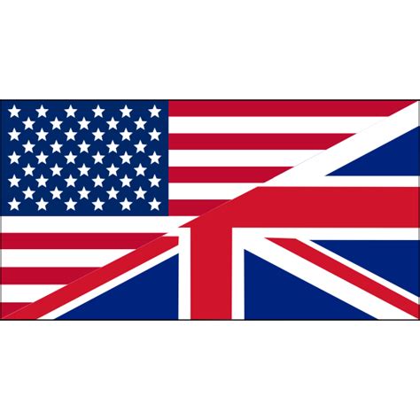USA and UK flag | Free SVG