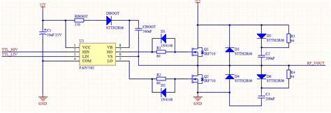 MOS管自举电路输出波形异常 - 微波EDA网