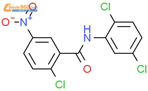 292636-03-4_2-chloro-N-(2,5-dichlorophenyl)-5-nitrobenzamideCAS号:292636 ...