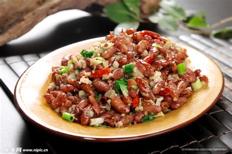 苦菜酥红豆---云南素美食系列图片