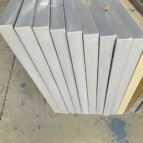 纯灰色人造石英石大板小板规格板加工定制橱柜台面出口边几茶几-阿里巴巴