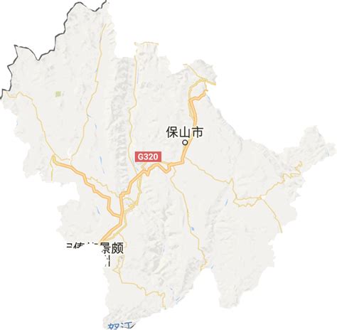 腾冲县地图 - 保山市地图 - 地理教师网