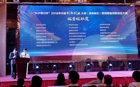 我校荣获第五届湖南省创新创业大赛优秀组织奖--邵阳学院