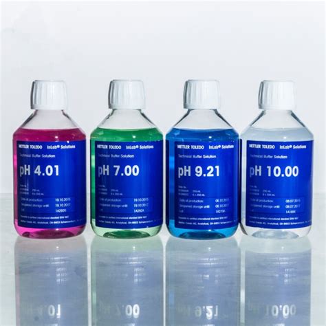 500MLPH缓冲试剂 PH标准溶液 PH校正液 4.01 7.00 10.01 一套3瓶-阿里巴巴