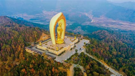 实拍东林大佛，中国及全球第一高阿弥陀佛像