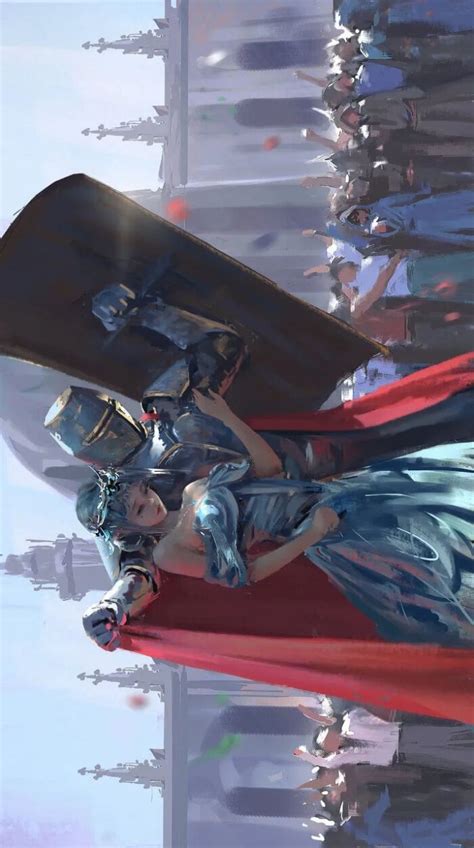 骑士和公主图片