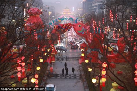 西安年·最中国 | 2018西安城墙新春灯会|西安城墙|灯会|挂灯_新浪新闻