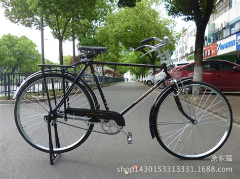上海原厂永久老式26寸自行车男女直梁163型轻便单车复古老款单车-阿里巴巴