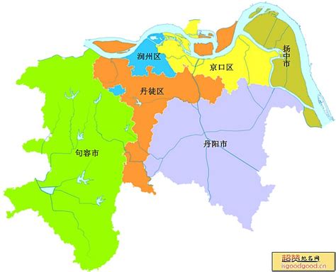 镇江市地名_江苏省镇江市行政区划 - 超赞地名网
