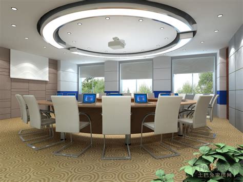 圆桌会议室 – 设计本装修效果图