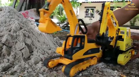 工程车 挖掘机玩具视频