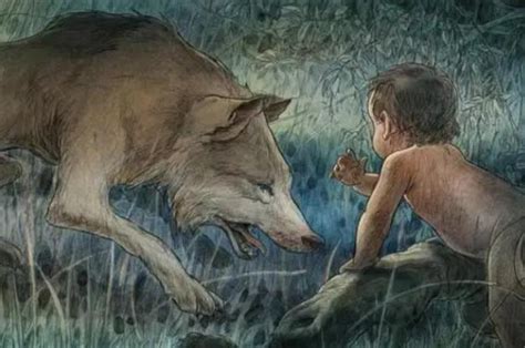 印度狼孩真实故事 秒懂：丛林中发现两个被狼养大的女孩儿 - 遇奇吧