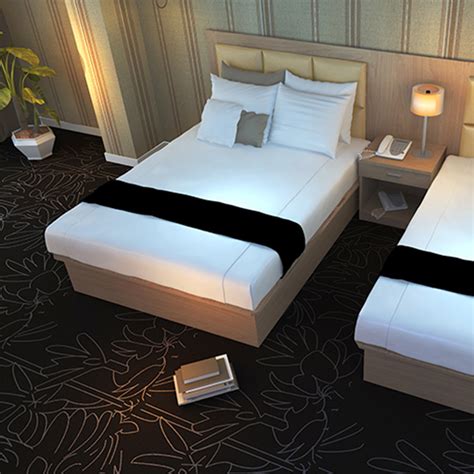 酒店双人圆床设计-公装效果图_装一网装修效果图