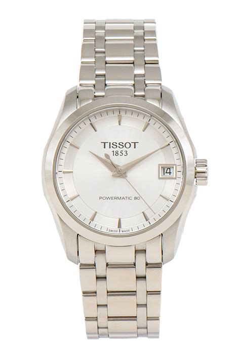 Tissot, Иноксов часовник Powermatic 80, Сребрист - eMAG.bg