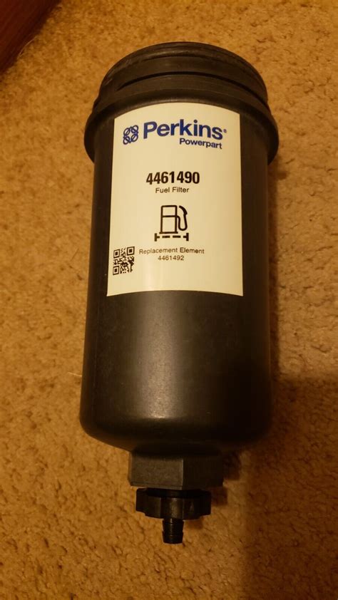 Fuel Filter Assy 4461490 Perkins New in Box OEM Genuine parts Filter ...
