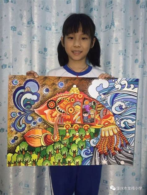 儿童画比赛及部分创作作品-美术绘画 - 常州市新北区圩塘中心小学