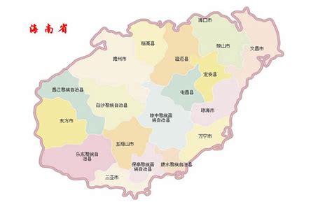 海南省交通地图全图_交通地图库_地图窝