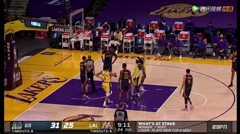 NBA夏季联赛官方直播：勇士对决湖人比赛（全场）观看_腾讯视频