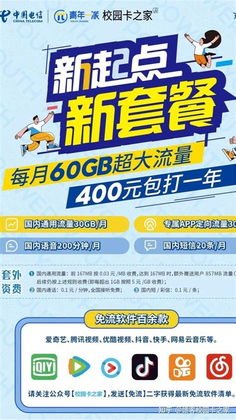 北京电信校园流量卡，每月50G流量+500分钟通话，最详细的申请攻略来咯！ - 知乎